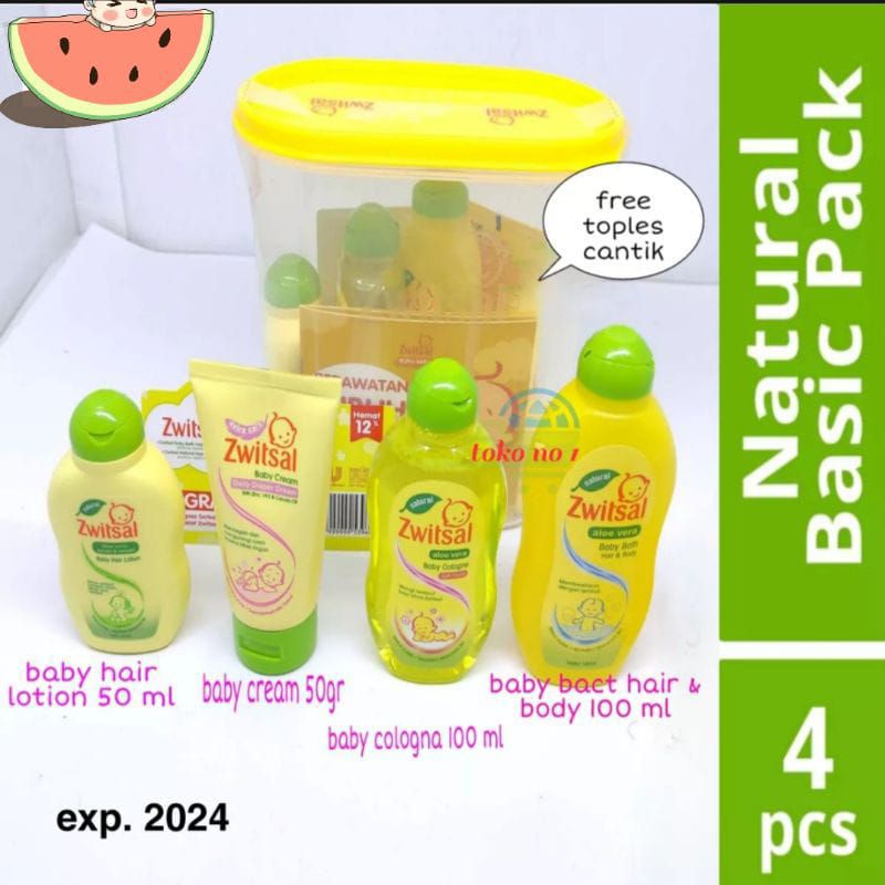 Jual ZWITSAL Natural Basic Pack Paket Perlengkapan Bayi Zwitsal ...