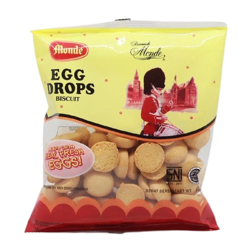 

MONDE EGG DROPS BISCUIT 110G/centraltrenggalek