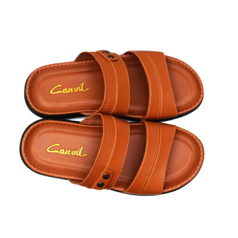 SANDAL KULIT SLOP PRIA TERLARIS / SANDAL CANWIL PRIA