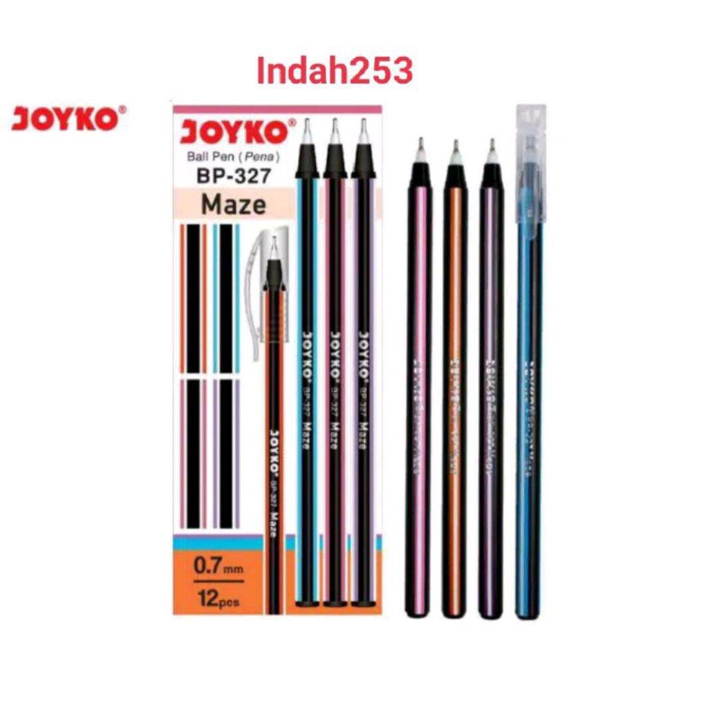 

Ball Pen Joyko BP - 327 Maze Isi 12 Pcs