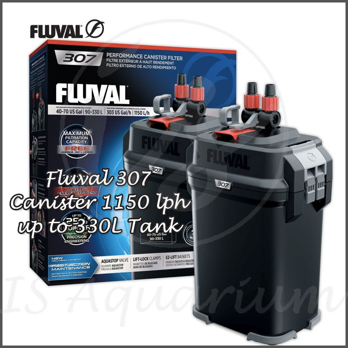 Canister Fluval 307 Canister Filter 1150LPH Filter Canister Aquascape