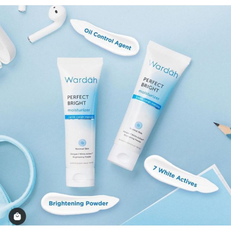 Wardah perpect bright moisturizer normal skin