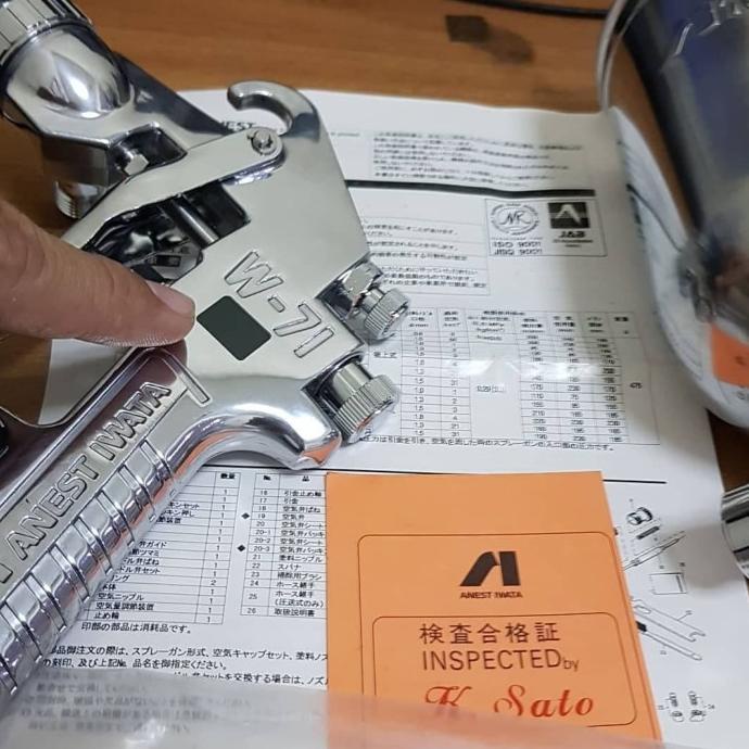 Anest Iwata W-71 Original 100 % Japan