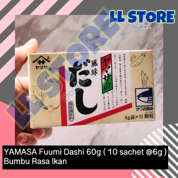 

Yamasa Fuumi Dashi 60G Bumbu Rasa Ikan Jepang