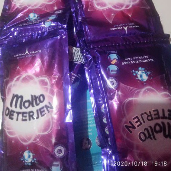 Molto detergen sachet