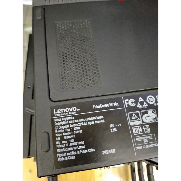 MINI PC LENOVO THINKCENTRE M710Q I3 6100T RAM 8 GB DDR4 SSD 128 GB SIAP PAKAI