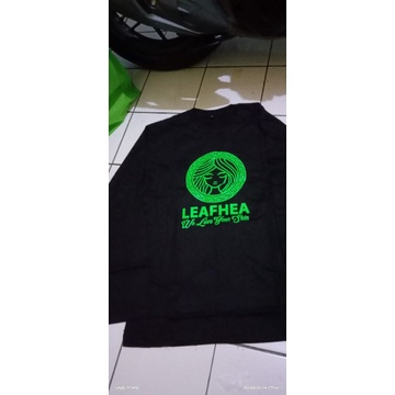 kaos leafhea tangan panjang
