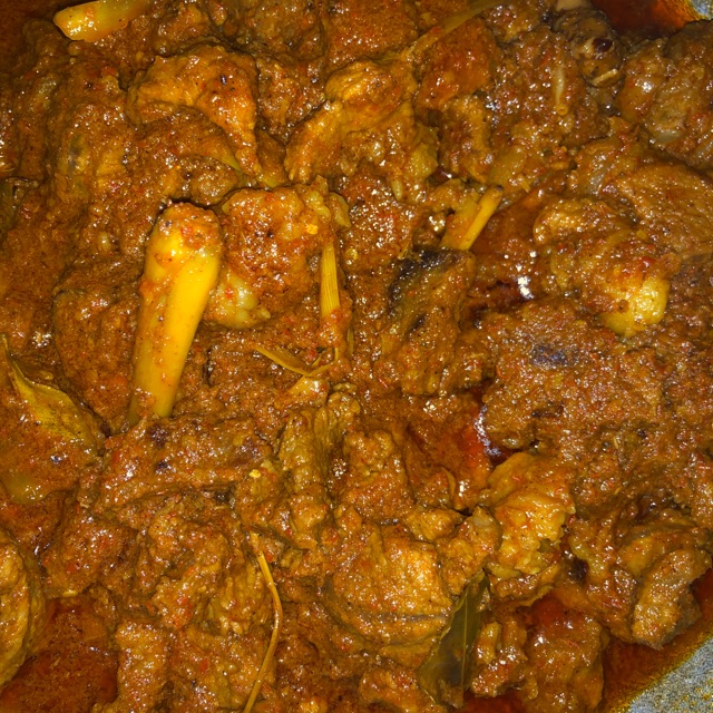 

rendang daging sapi