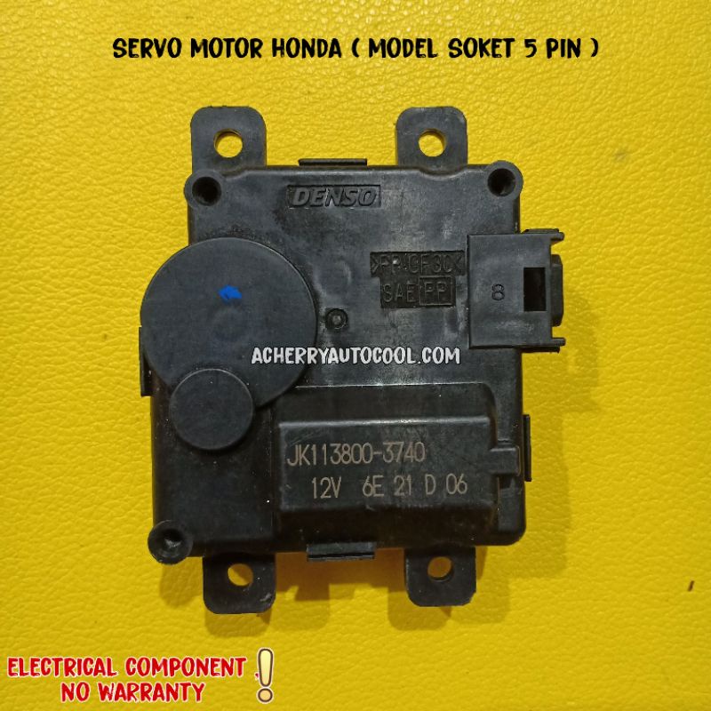 Servo Motor Mobil Honda Model Soket 5 Pin Original Denso