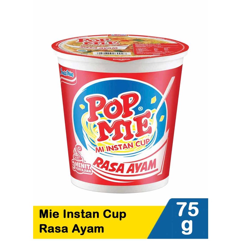 

[ 1 Dus ] POP MIE MI INSTAN AYAM CUP 75g