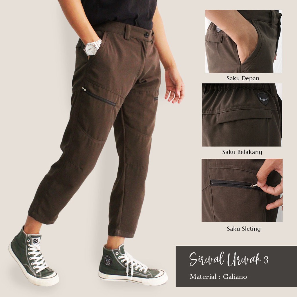 [COD] Sirwal Urwah3 Sirwal Cingkrang Warna Cokela - Celana Cingkrang - Sirwal Dewasa - Celana Sirwal