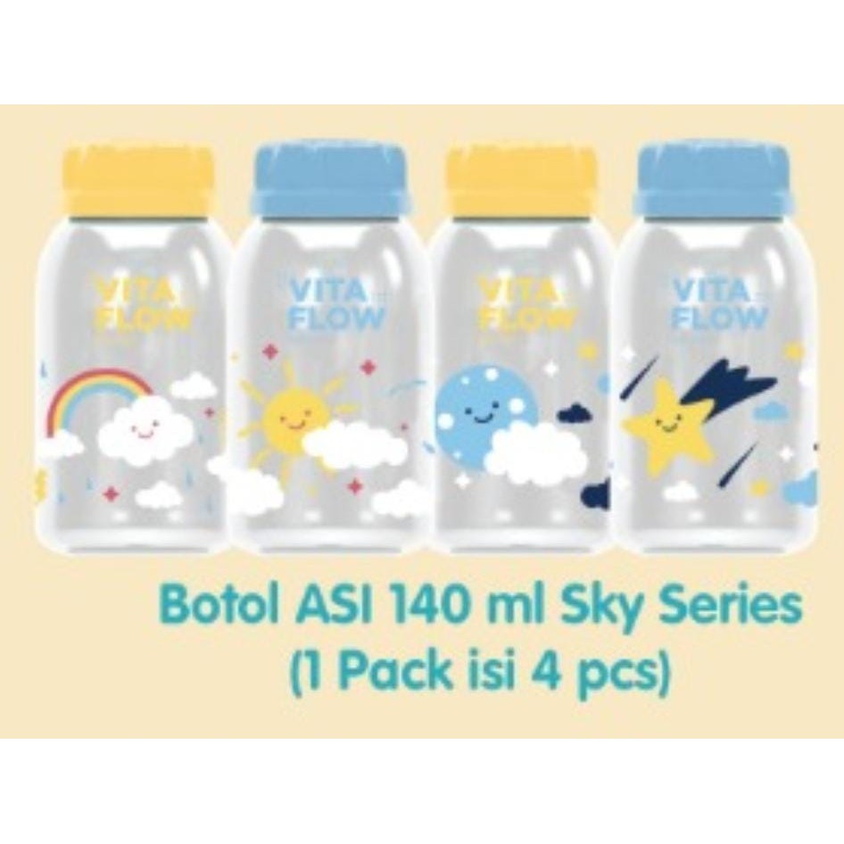 VITAFLOW VITA FLOW ANIMAL SKY SERIES Breast Milk Storage Bottle Vitaflow