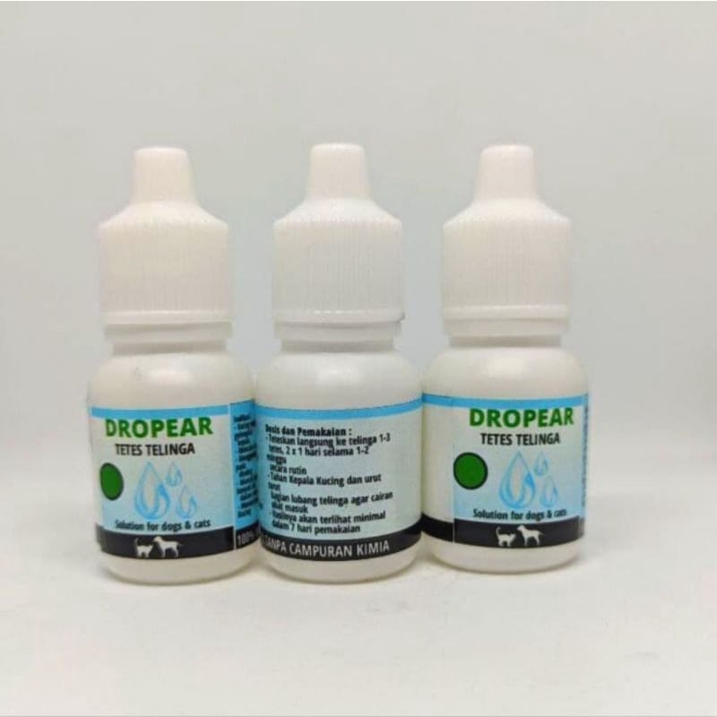 OBAT TETES TELINGA KUCING ANJING DROPEAR 10ML