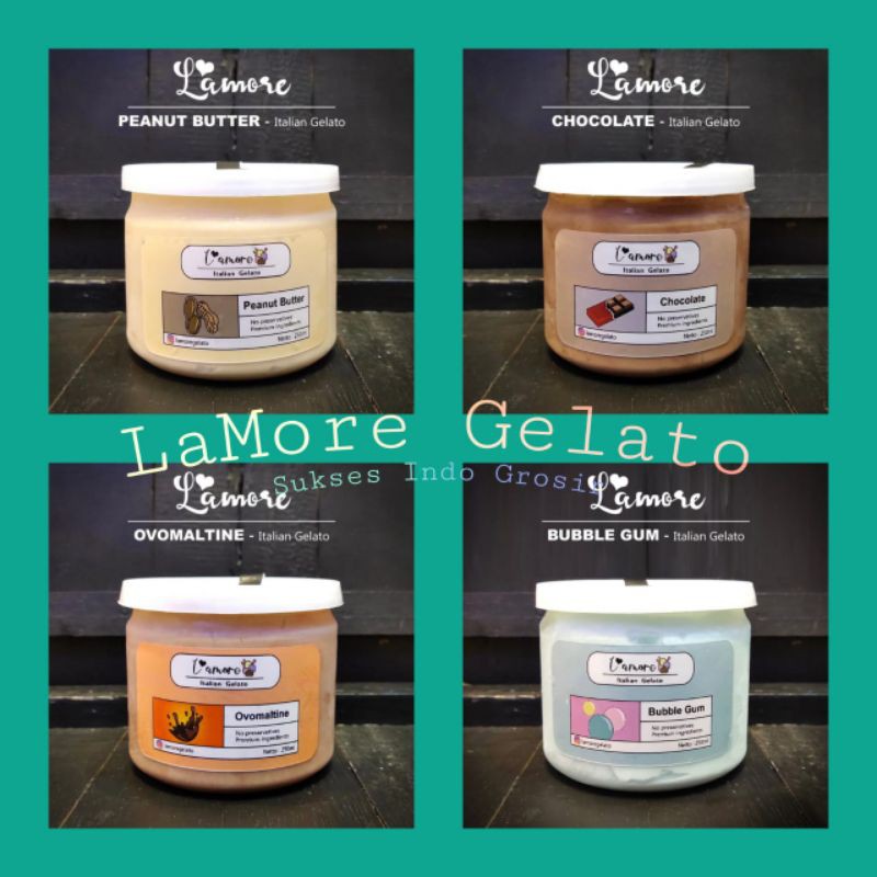 

LAMORE GELATO ITALI 250ML