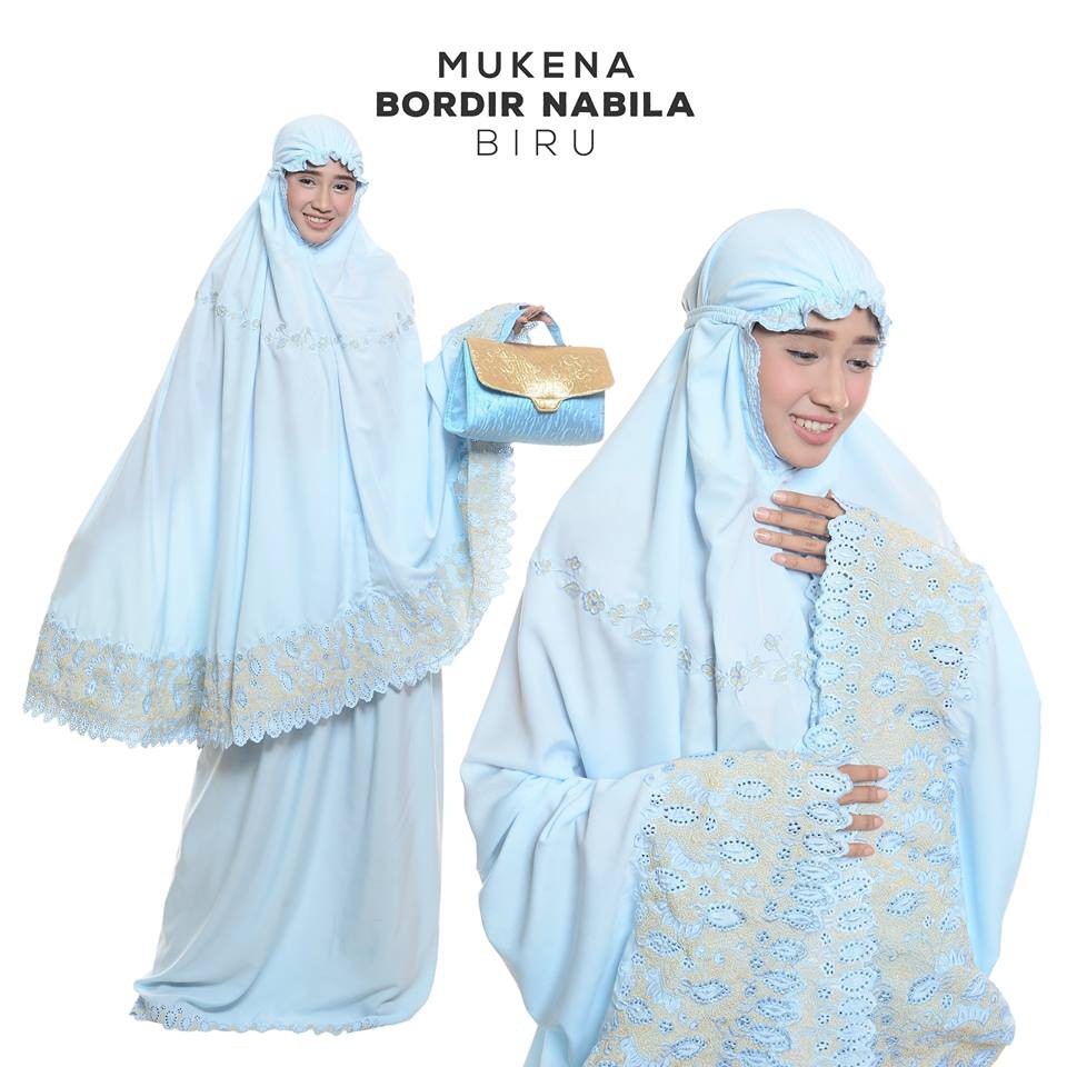 Mukena Dewasa Bordir Nabila