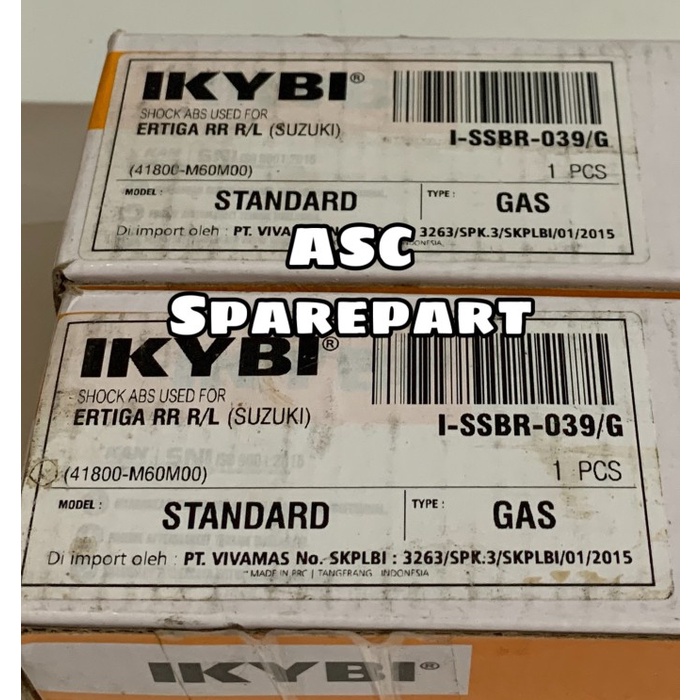 Shock Breaker Belakang Suzuki Ertiga - Ikybi #98