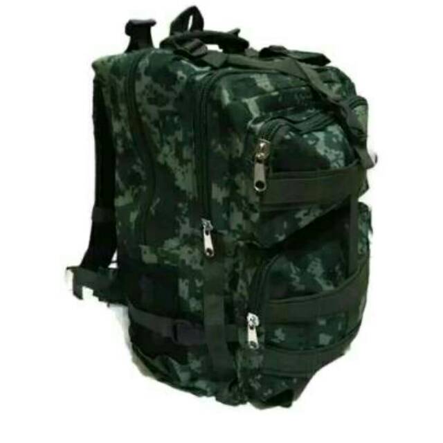 Ransel Army 3P 35 liter ukuran besar/ Ransel Army Pria (hijau)