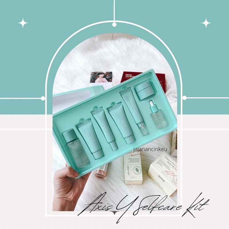 AXIS Y/ AXIS-Y/ Axis Y/ Axis-Y Self Care Kit / Self Care Set- Paket Perawatan Wajah- Original Berseg