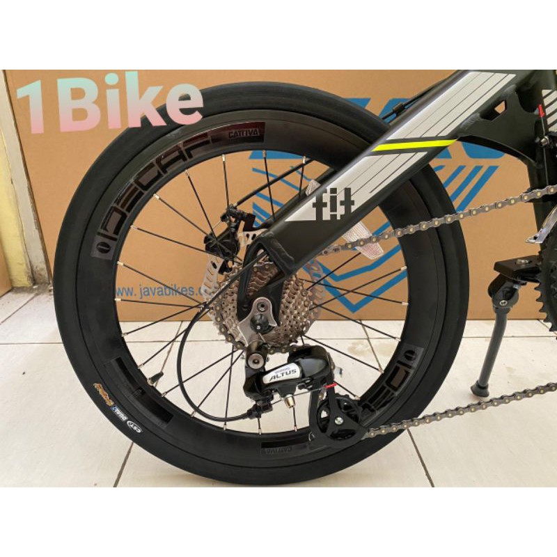 Sepeda Lipat Java FIF 20 Alloy 2X9 Speed Shimano