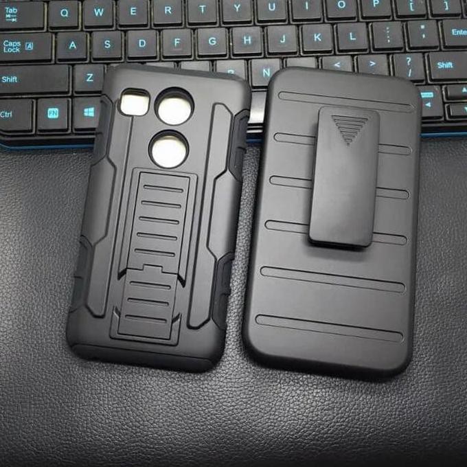 NEW CASE BELT CLIP LG NEXUS 5X H791/DOMPET/SARUNG/HP/TAS/IKAT PINGGANG - HITAM MILENIA