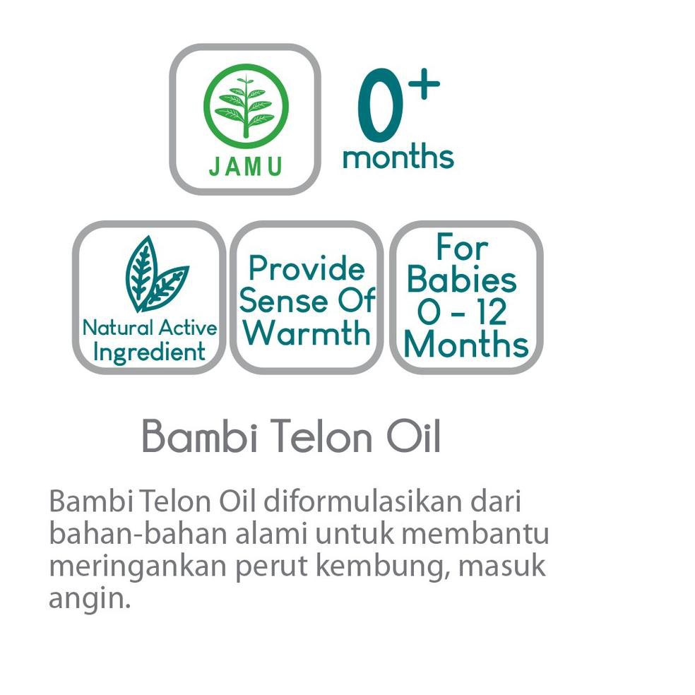 Bambi Minyak Telon with Oleum Chamomile 60mL | Baby Oil