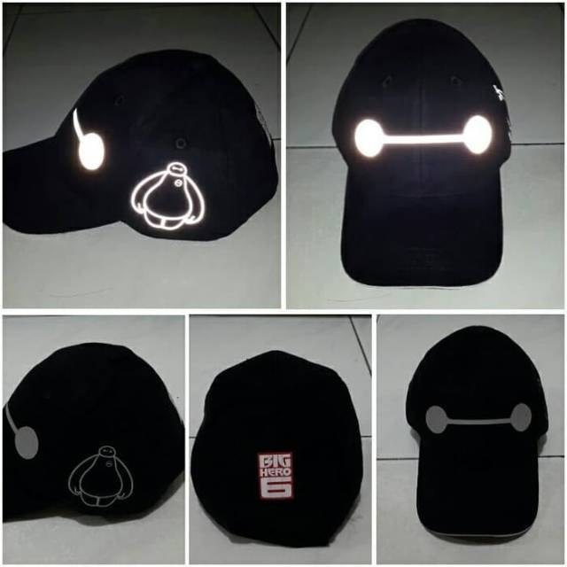 Topi Baymax Reflektif