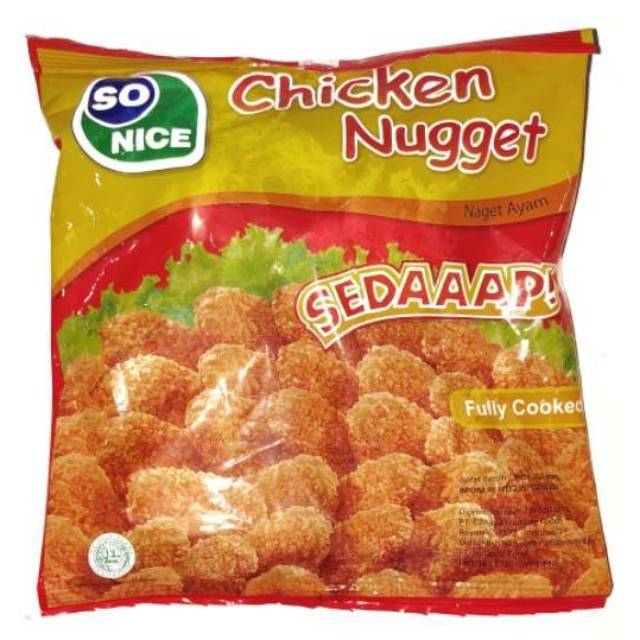 

So nice chiken nugget 250gr