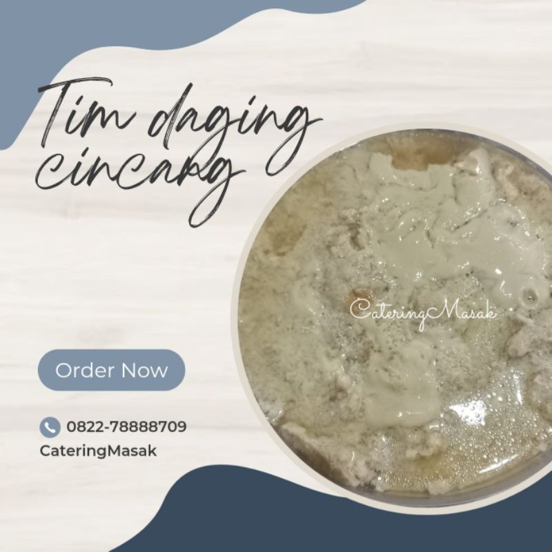 

cin nyuk piang / tim daging telor