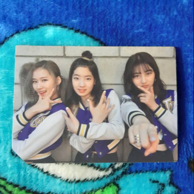 TWICE UNIT JIHYO DAHYUN SANA PAGE TWO CHEER UP PC PHOTOCARD ALBUM OFFICIAL