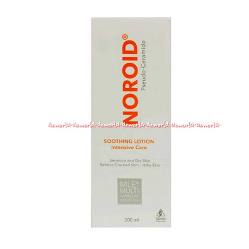 Noroid Soothing Lotion Intensive Care 200ml Handbody untuk Kulit Sensitif dan Kering Norooid Krim Losion