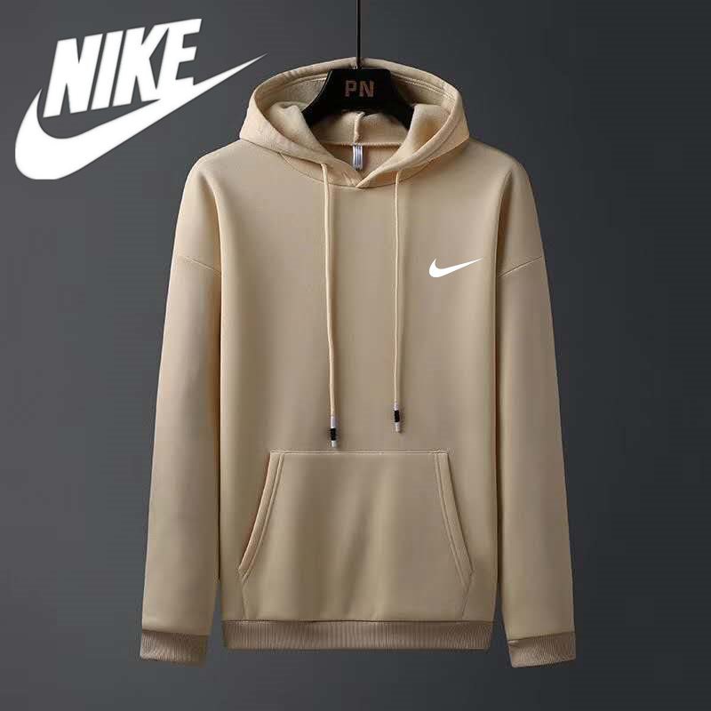 Sweater Hoodie Pria Nike Senzill Fleece Keren Sporty