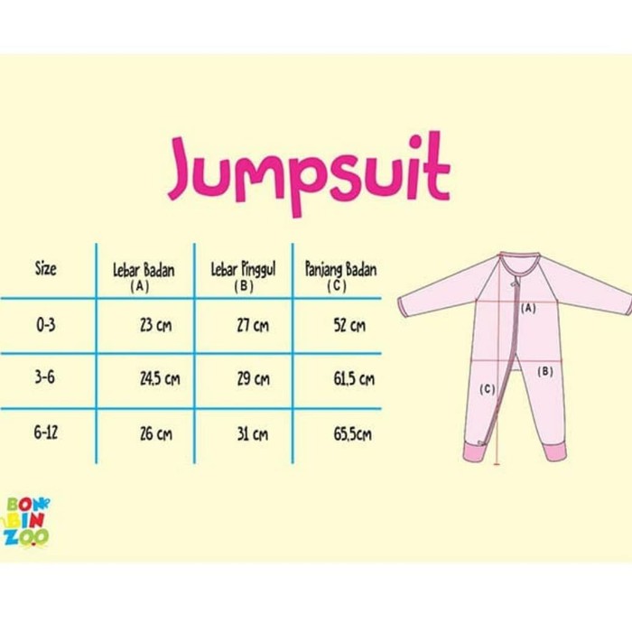 BONBINZOO Baby Sleepsuit Zipper Jumpsuit Baju Tidur Bayi