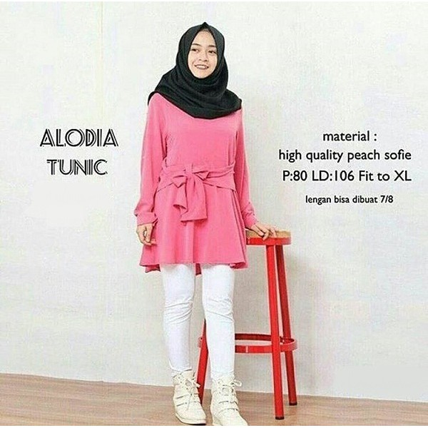 Alodia Tunik (Peach)