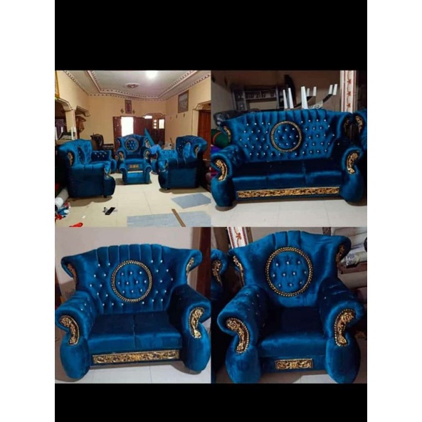 Kursi sofa ukiran resin, mewah termurah Bandung