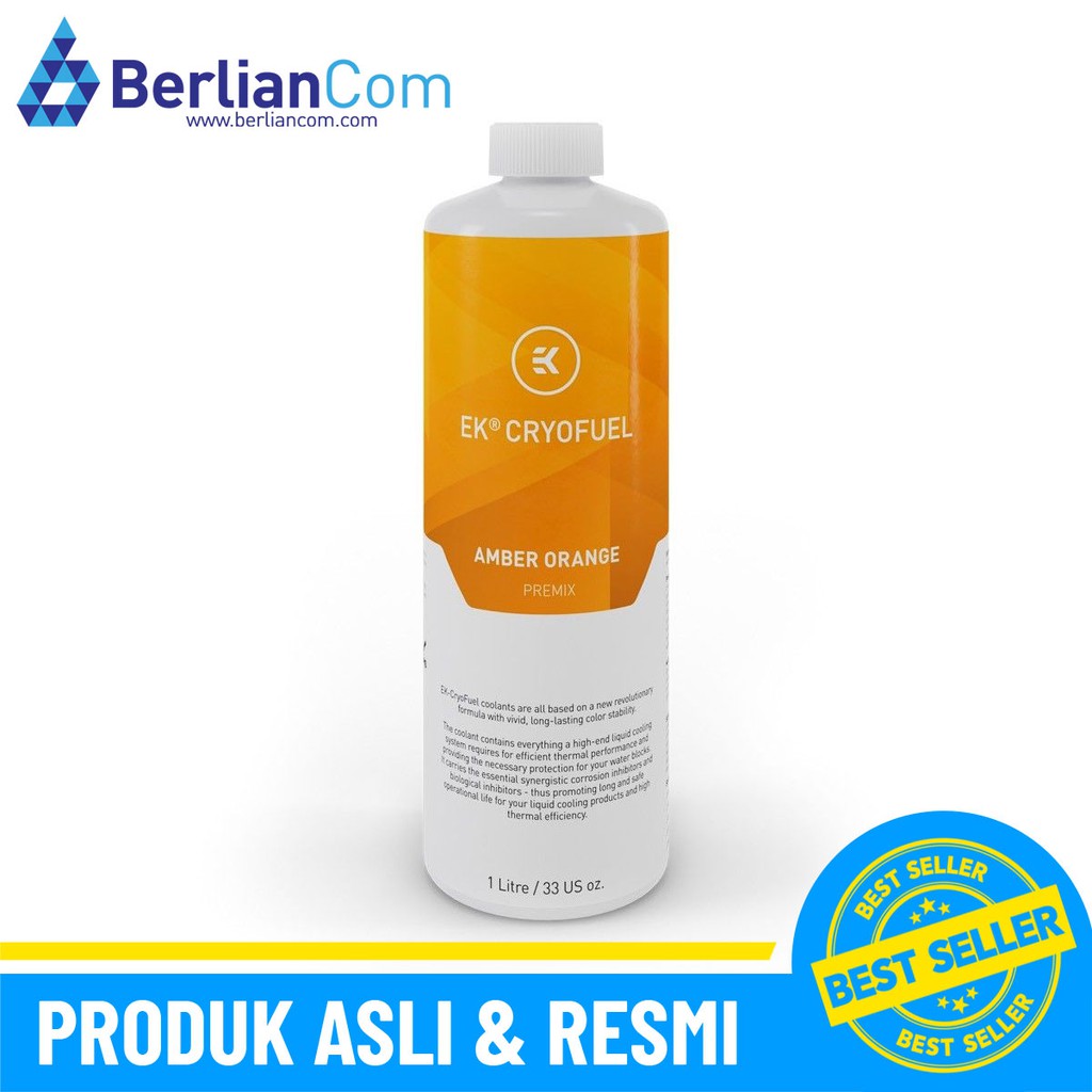 EKWB EK CryoFuel Amber Orange (Premix 1000mL)