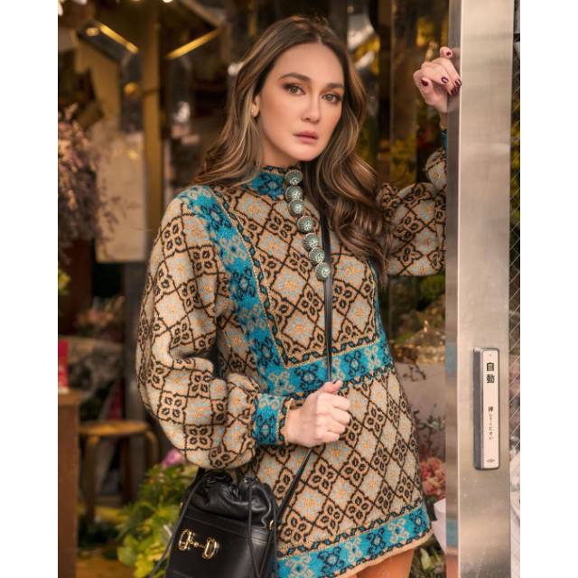 Tunik Sweater rajut luna maya premium bkk bangkok