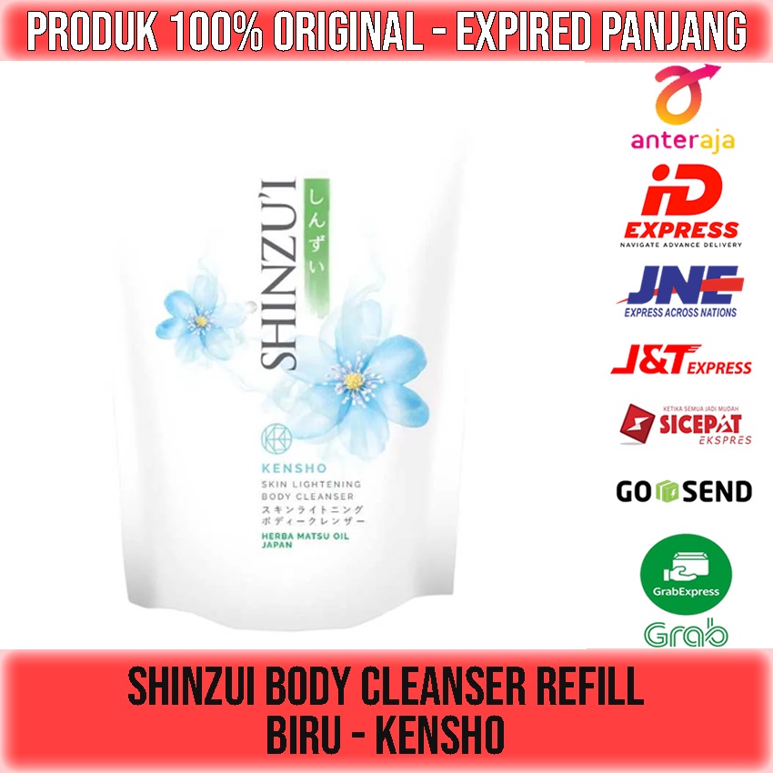 SHINZUI Skin Lightening Body Cleanser 200ml 400ml Refill Sabun Mandi Cair Shinzu'i Kirei Matsu