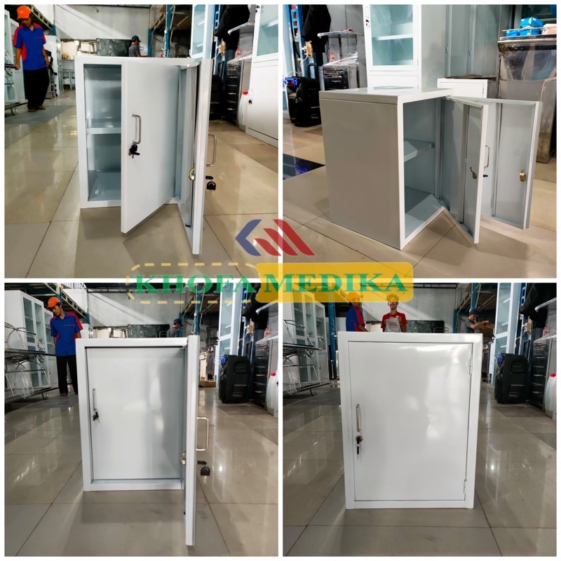 Lemari Narkotika dan Psikotropika Lemari Obat Apotik Bahan Besi 2 Pintu