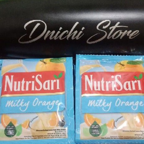 nutrisari milky orange jeruk susu per sachet 11 gr