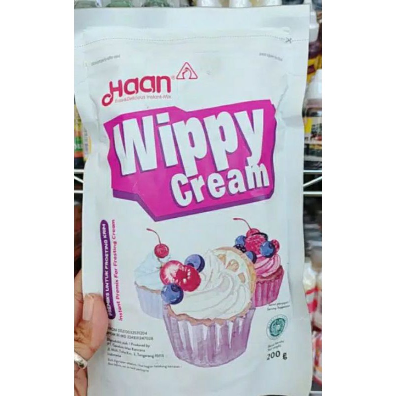 

HAAN Wippy cream 200gram