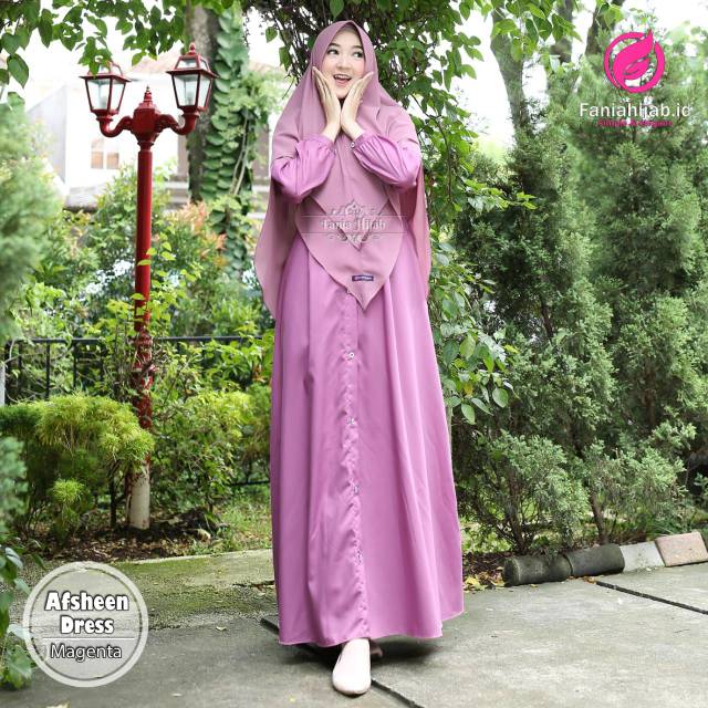 AFSHEEN DRESS BY FANIAHIJAB(only dress)