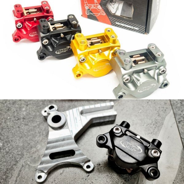 Readyy PAKET kaliper ktc 2p & breket cnc kaliper ktc racing breket r15 cbr gsx mt15 r25 ninja 250