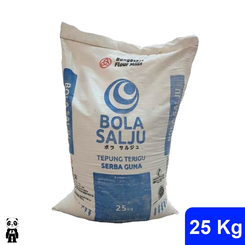 

Bola Salju Tepung Terigu Protein Sedang 25Kg Tepung Terigu Serbaguna