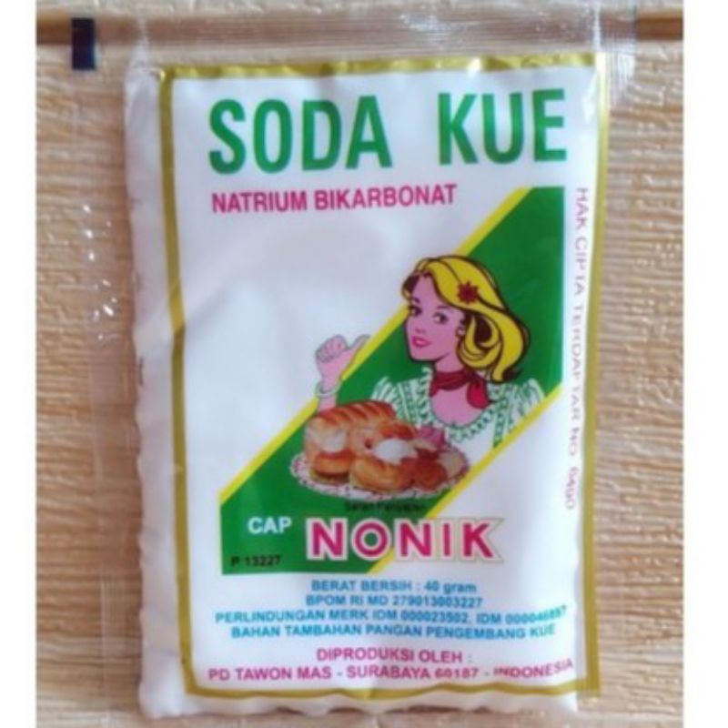 

hijau soda kue cap nonik soda kue nonik 40 gram