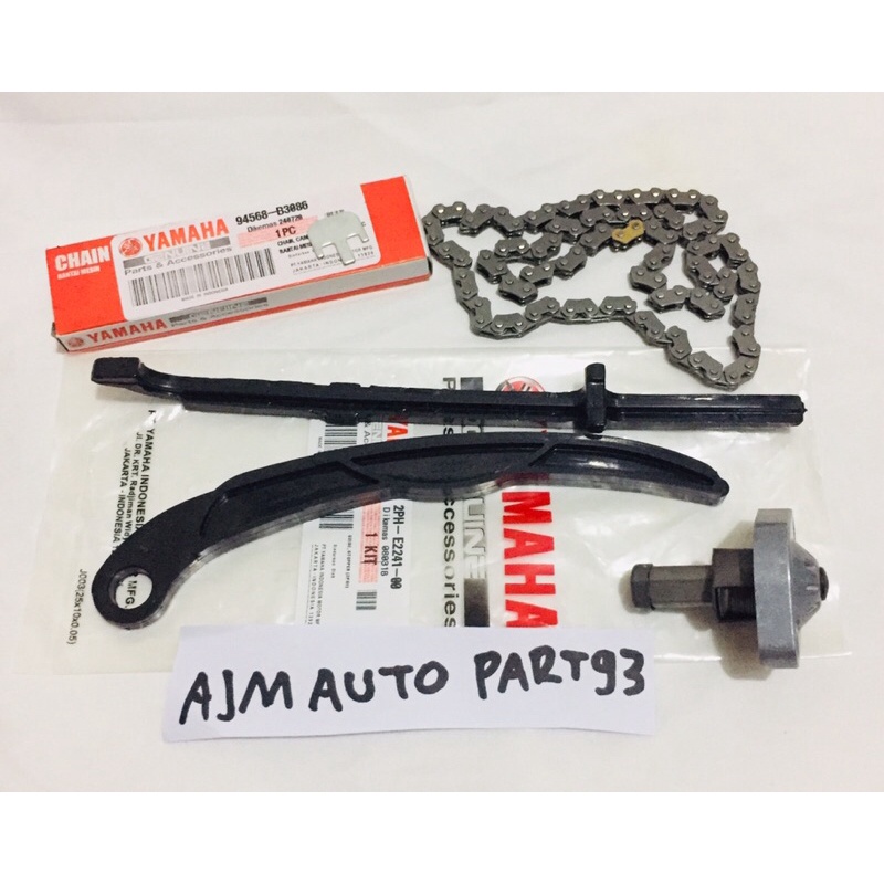 paket rante keteng+lidah tensoner+tonjokan mio m3 suol gt 125 fino 125 mio gear 125 2ph