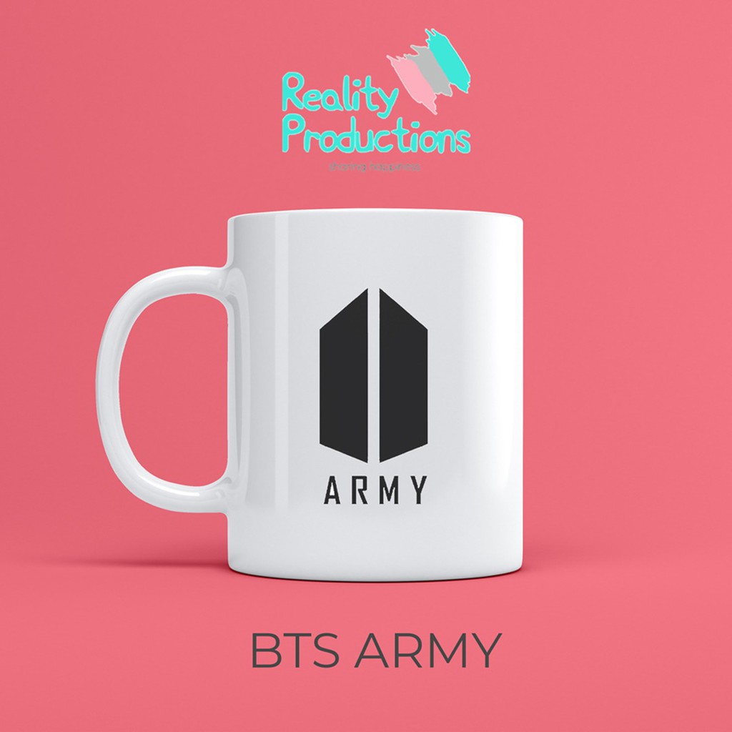 Merchandise Mug Gelas Cangkir BTS