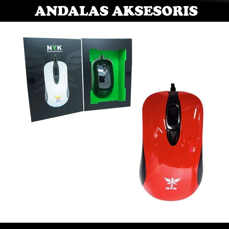 MOUSE GAMING GAME NYK GP-03 NEMESIS AKSESORIES KOMPUTER LAPTOP PC