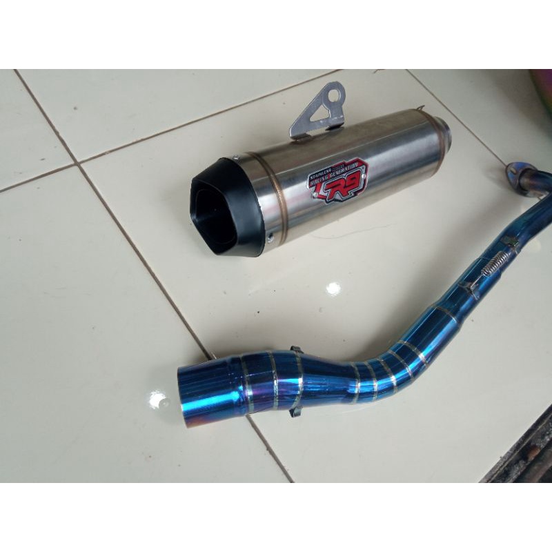 Knalpot R9 NEW ALPHA SERIES NMAX / AEROX / LEXI / NEW NMAX 2020 / NEW AEROX CONNECTED 2021/VARIO110/