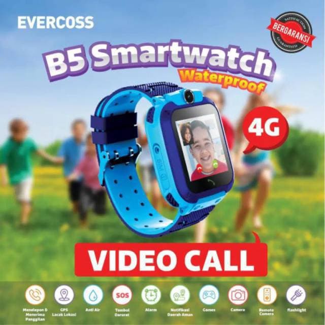 Dijual SMARTWATCH B5 simcard bisa video call 4G Diskon