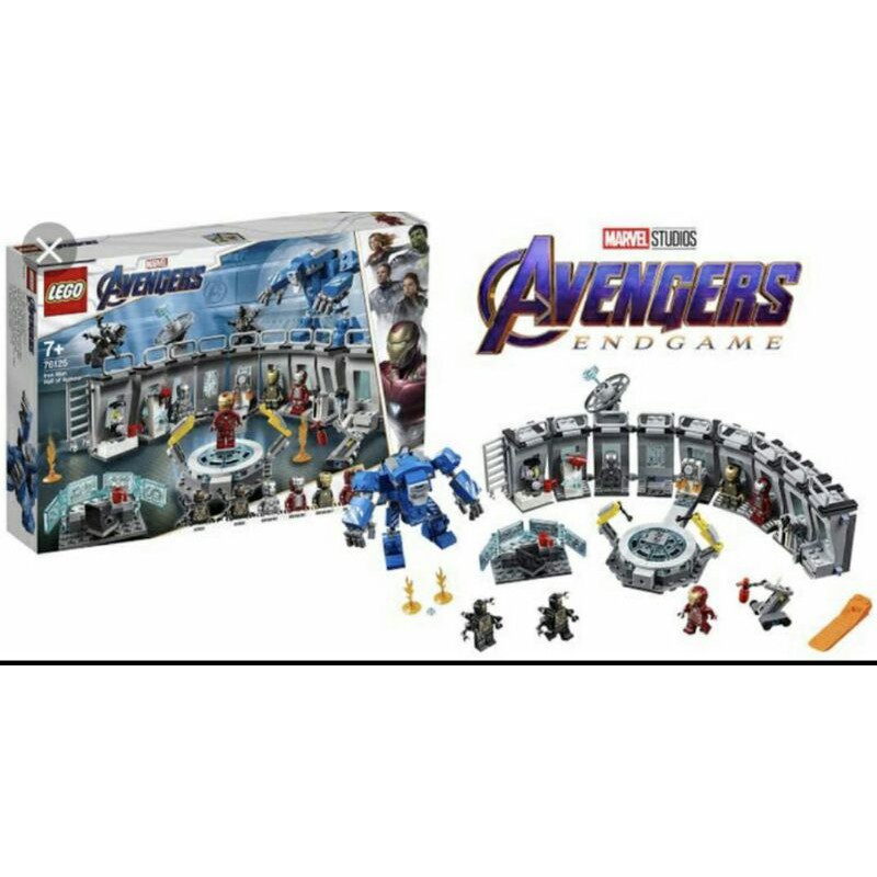 Mainan Lego Avengers Iron Man Hall Of Armour